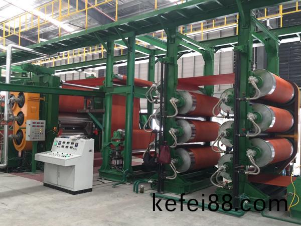 Rubber four roll rolling machine