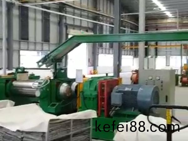 Mixing and rolling production line