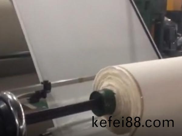 Three roll adhesive wiping production line
